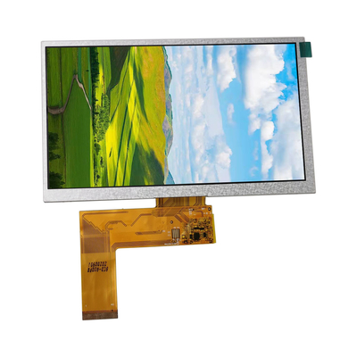 Καλή τιμή. 5,0 RGB διεπαφή 800x480 επιτροπής επίδειξης Tft ίντσας βιομηχανική 40pin σε απευθείας σύνδεση